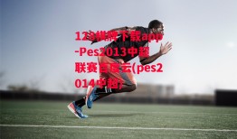 128棋牌下载app-Pes2013中超联赛百度云(pes2014中超)